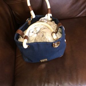 Denim Michael Kors purse